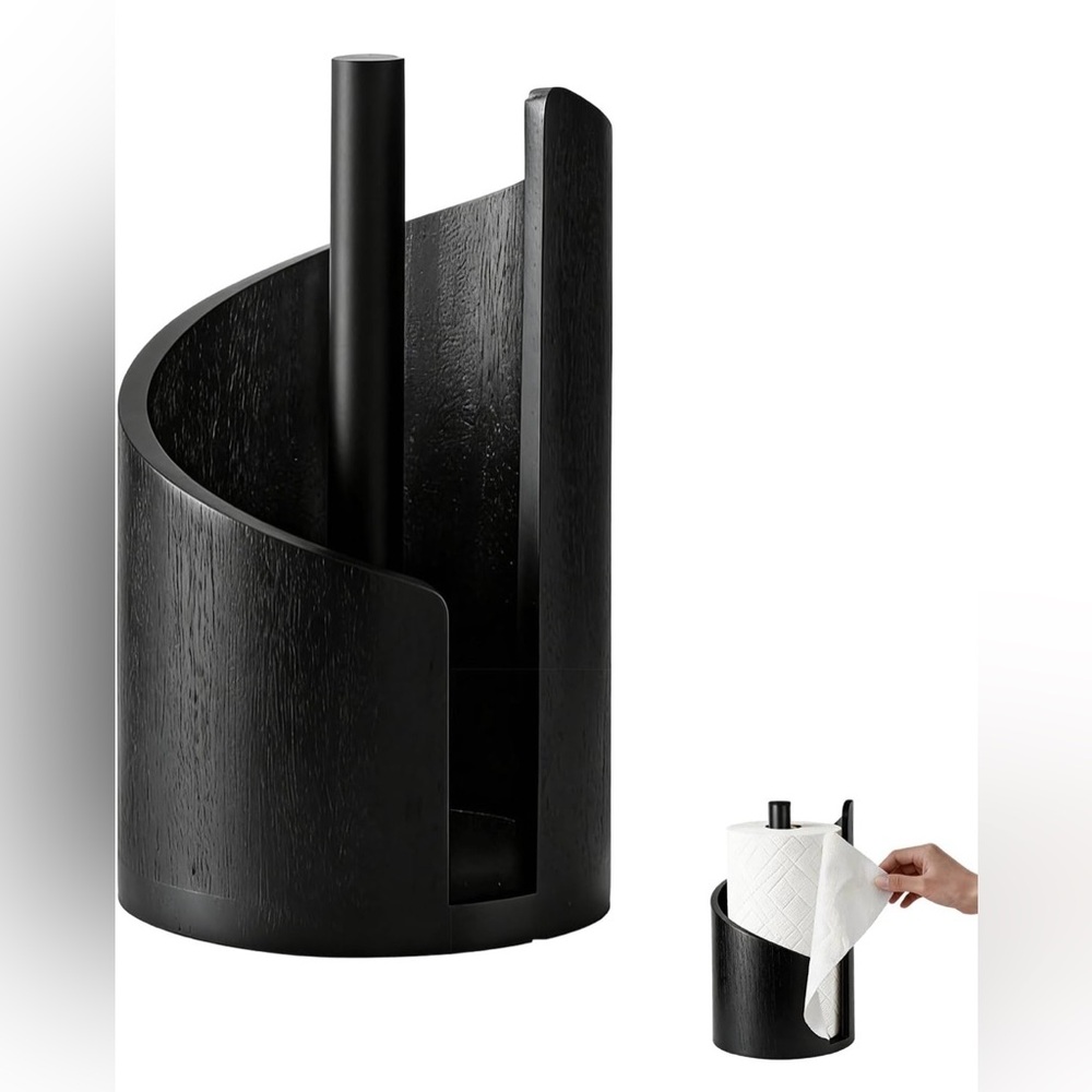 Mountain Paper Towel Holder (Black)